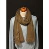 Afbeelding van Leomax Cashmere scarf Caramel 100% Cashmere