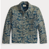 Afbeelding van Doubel RL Ralph Lauren Indigo Print Woven Overshirt