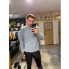Afbeelding van Piacenza Knitted Luxury Sweater Nordic Sky Blue