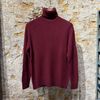 Afbeelding van Piacenza Virgon Wool Roll Neck Burgundy/Purple