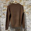 Afbeelding van ​Roberto Collina Heavy Knit Sweater Tobacco Brown