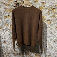 ​Roberto Collina Heavy Knit Sweater Tobacco Brown