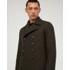 Afbeelding van Aspesi Wool Pea Coat Olive