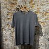 Afbeelding van Kris K D Craig Crew Linnen Neck T-Shirt Steel Grey