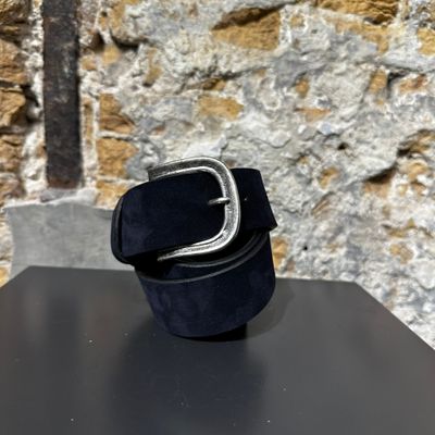 Foto van Damico Suede Belt Navy