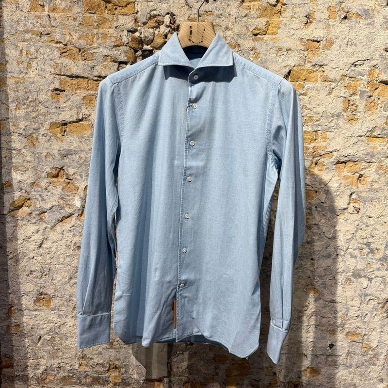 100 Hands Light Wash Jeans Shirt 