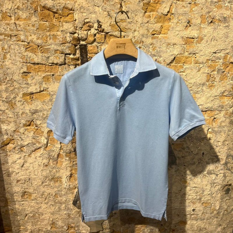 Fedeli North MM Piquet Blue polo