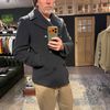 Afbeelding van Kris K Wool Peacoat Midnight Navy