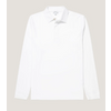 Afbeelding van Sunspel LS Rugby Polo White