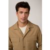 Afbeelding van Windsor Lavoro Virgin Wool Overshirt Camel