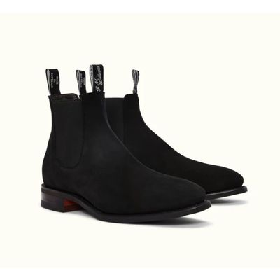 Foto van R.M. Williams Comfort Craftsman Black Suede