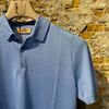 Afbeelding van Kris K S McQueen Silk Polo Ice Blue