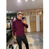 Afbeelding van Piacenza Roll Neck Thin Merino Burgundy