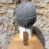 Afbeelding van Kris K C. Murphy 100% Cashmere Beanie Grey