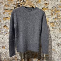 Hannes Roether Casual Wool Sweater Antraciet 