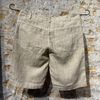 Afbeelding van Kris K Linnen Shorts Sand