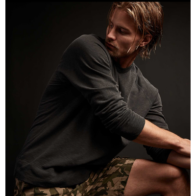 Foto van James Perse Vintage French Sweatshirt Carboon