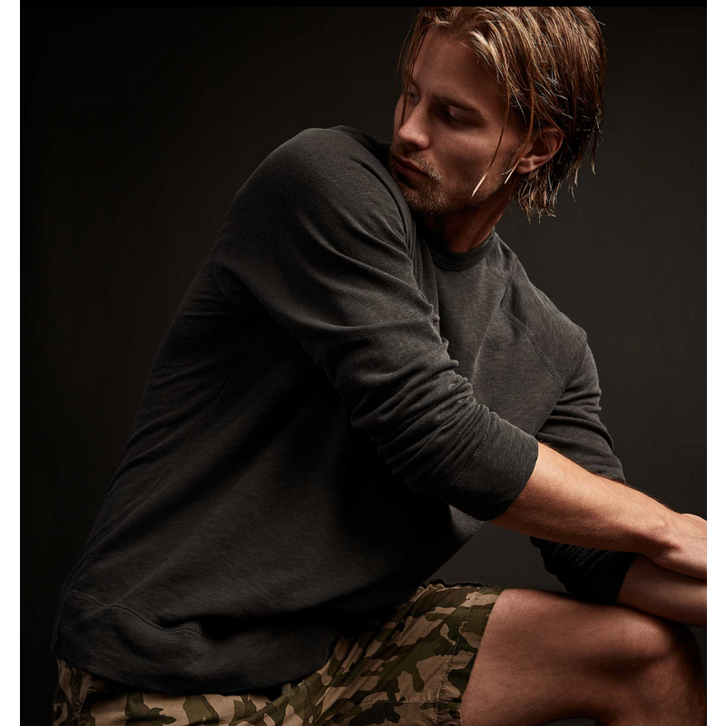 James Perse Vintage French Sweatshirt Carboon