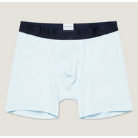 Sunspel Stretch Cotton Boxer Briefs Light Blue 