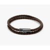 Afbeelding van TATE OSSIAN London Double Wrap Rope Bracelet Brown