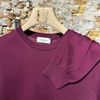 Afbeelding van Piacenza Crewneck Super Fine Merino Wool Burgendy