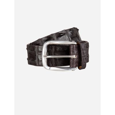 Foto van Fashion Belt Croco Dark Brown