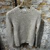 Afbeelding van ​SettefiliCashmere Marco Tweed Roundneck Sand