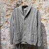 Afbeelding van Fedeli Baby Alpaca Cardigan Grey Sand Melange