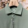 Afbeelding van Fedeli Long Sleeve Polo Piquet Green