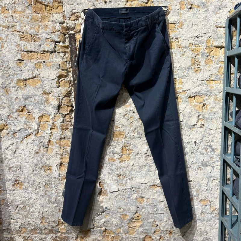 Dondup Sportisimo Linnen Pantalon Navy 