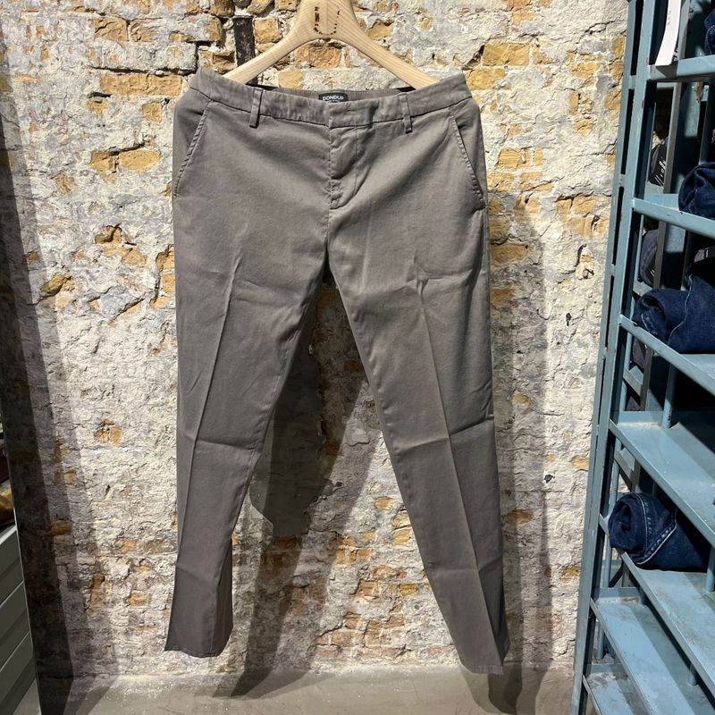 Dondup Pantalon Spirittissimo Lino Wet Sand