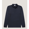 Afbeelding van Sunspel LS Rugby Polo Midnight Navy 