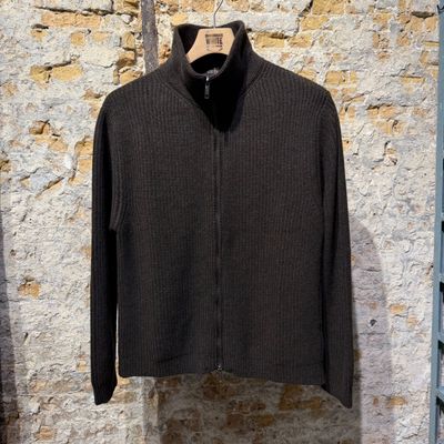 Foto van Kris K J Buttler Full-Zip Vest Forest Brown