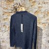 Afbeelding van Hannes Roether Hi neck Sweat Wool Blue