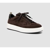 Officine Creative SEQUEL 002 Brown Suede Leather Suede Sneakers