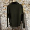 Afbeelding van Ten c Wool Hunting zip sweater Green