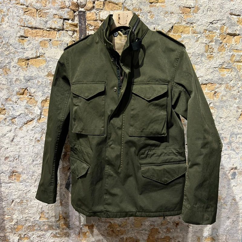 Ten C Field Jacket Forest Green 677 - White Ten C Field Jacket Forest Green 677 - White