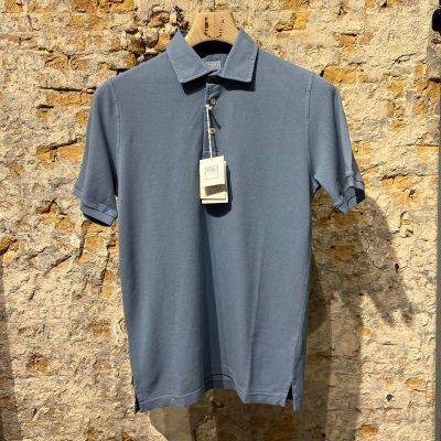 Foto van Fedeli Polo North Piquet Sky Blue 
