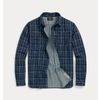 Afbeelding van RRL Ralph Lauren INDIGO PLAID DOUBLE-FACED WORKSHIRT