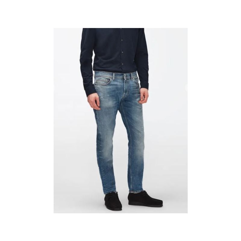 7 For All Mankind Paxtyn Handpicked Blue