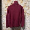 Afbeelding van Piacenza 1733 Virgin Wool Roll Neck Sweater Burgundy