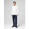 Afbeelding van Majestic Filatures Jersy polo L/S White