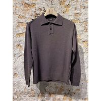 Kris K R Redford Kashmir Polo Pull Espresso