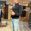 Afbeelding van Piacenza Crewneck Merino Wool Jet Black