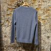 Afbeelding van Kris K J Law O neck Cashmere Knit Blue Haze