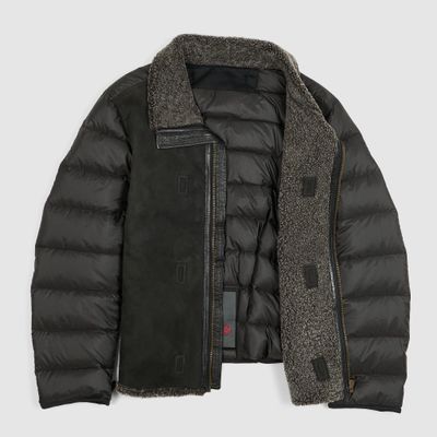 Ten c Shearling Liner Black Foto van Ten c Shearling Liner Black