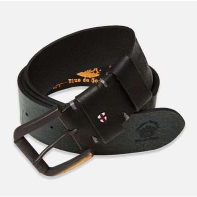 Foto van Blue de genes Piceno Leather Belt Black