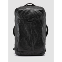 Officine Creative HELMET 052 Black Leather Backpack