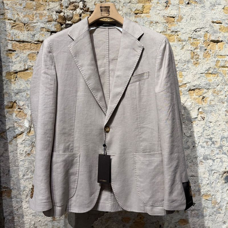 Windsor Sports Jacket Linnen Sand