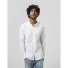 Afbeelding van Dondup Striped cotton shirt with mandarin collar